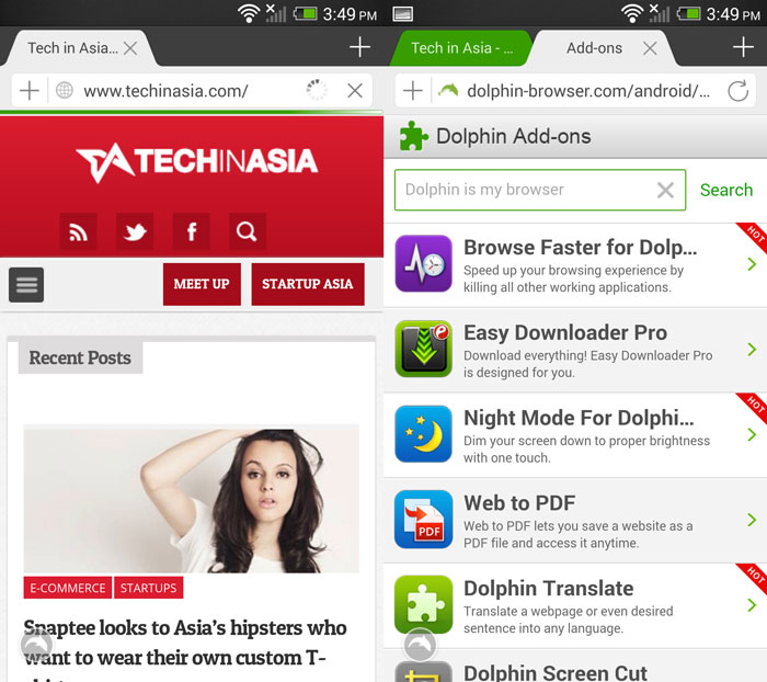 Din Browser 5 browser mobile buatan Asia