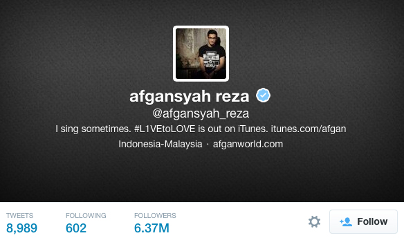 afgansyah twitter