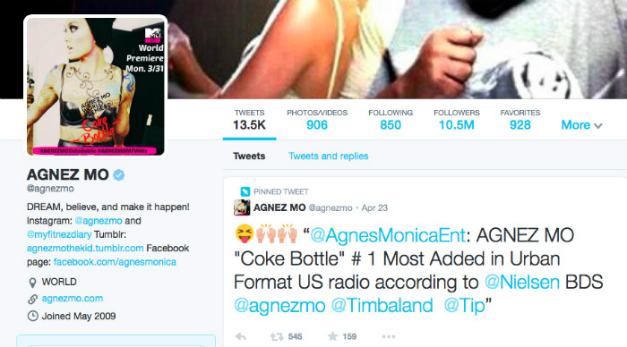 agnez mo twitter