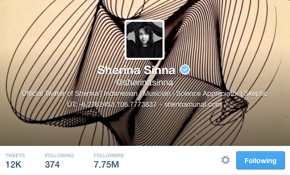 sherina munaf twitter