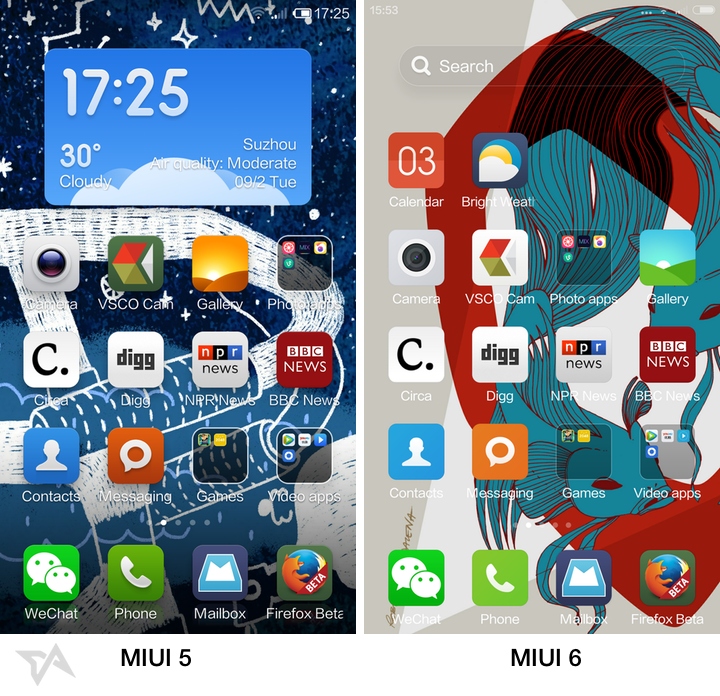 Review Xiaomi Mi 4 dengan skin Android MIUI