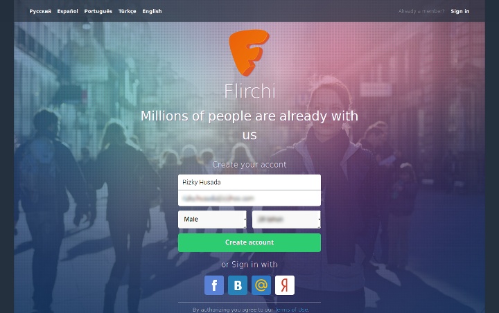 Flirchi dating website reviews
