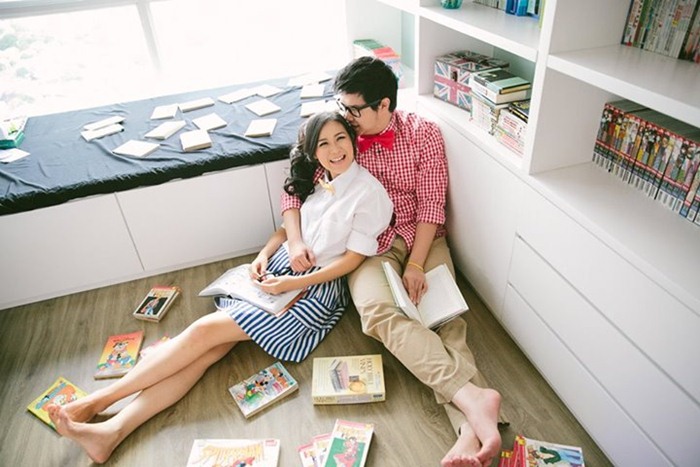 Cynthia Tenggara dan suami