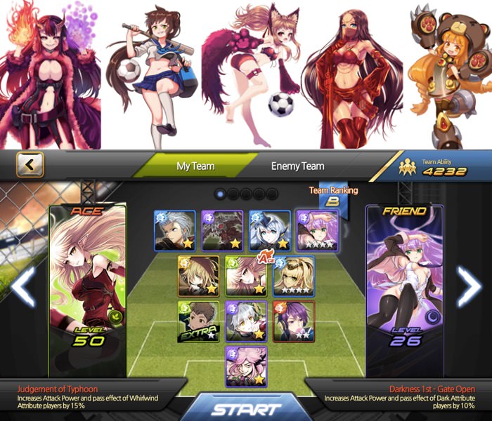 Soccer Spirits season 2 | screenshot