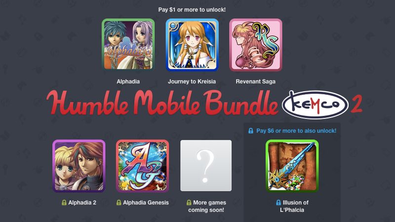 Kemco Kembali Ramaikan Humble Mobile Bundle