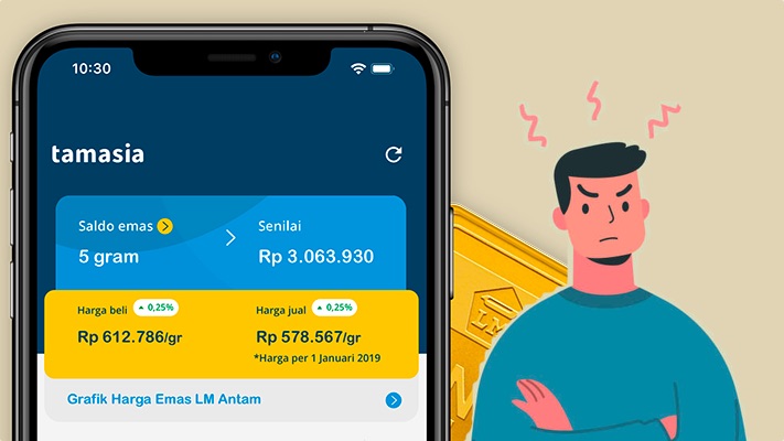 Tamasia Buka Suara Tanggapi Masalah Jual Beli Emas Di Platformnya